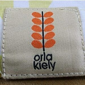 Orla Kiely 3 PC Floral Block Stem Print Duvet and Pillows Set